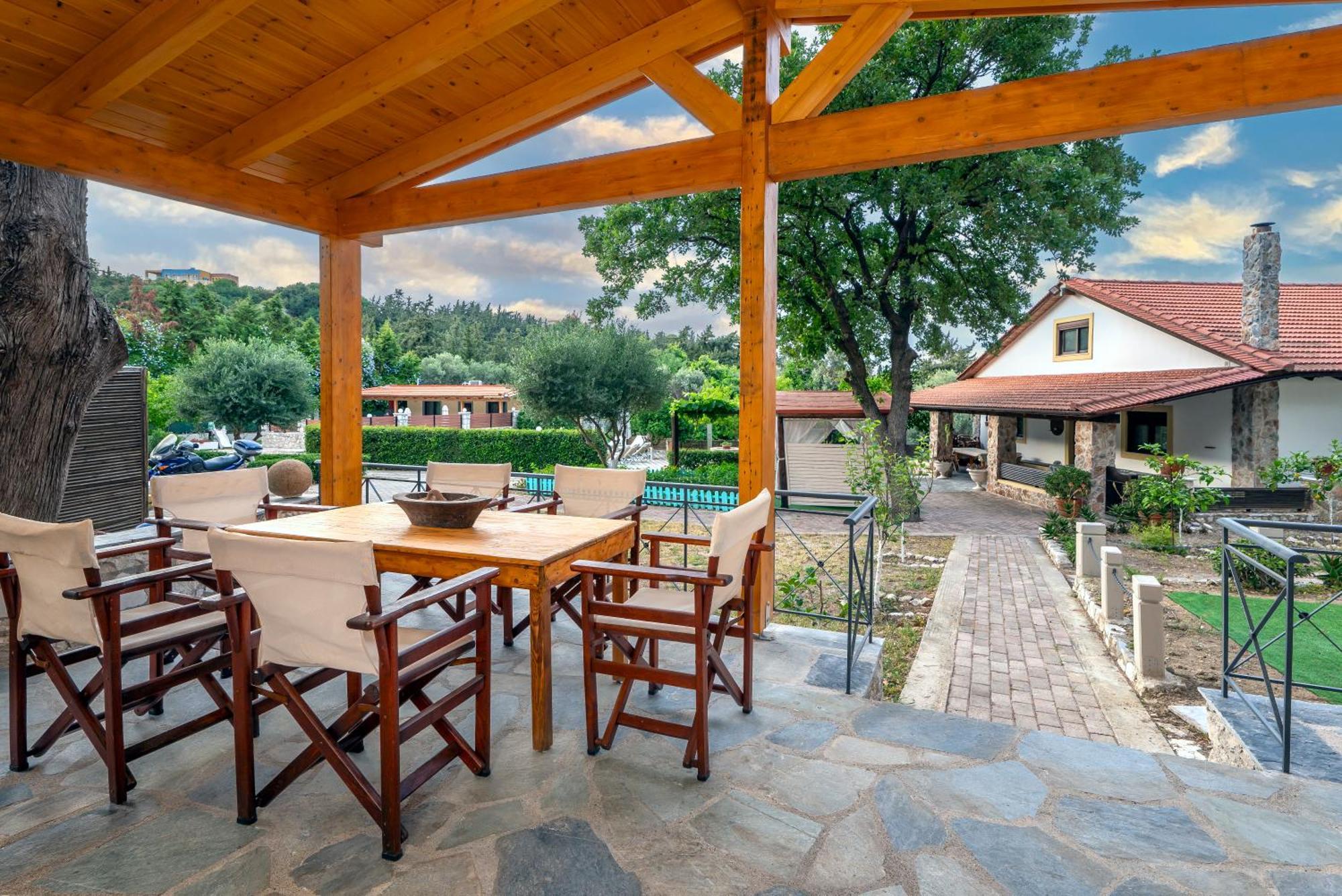 Villa Rafaela Коскину Экстерьер фото